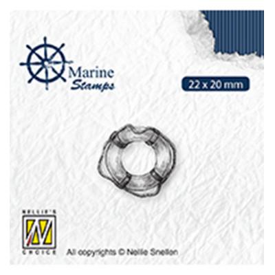 Nellie's Choice Clear Stamp - Maritime Lifebuoy